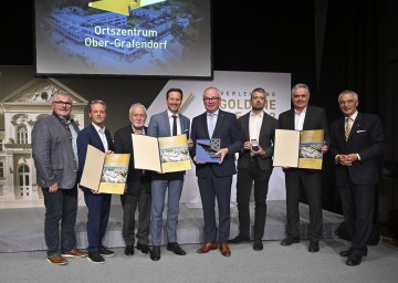 Das neue Ortszentrum in Ober-Grafendorf ist gelungen.