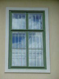 Foto eines Anstaltsfensters