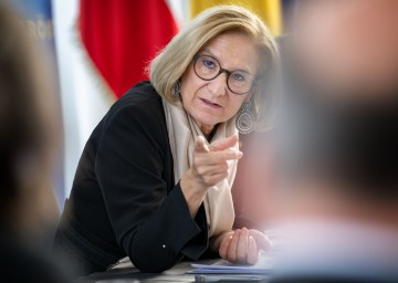 Landeshauptfrau Johanna Mikl-Leitner lud zum „Bauwirtschaftsgipfel Niederösterreich“.