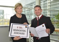120 Euro Heizkostenzuschuss des Landes Niederösterreich