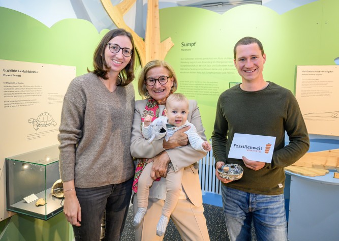 Fossilienwelt Weinviertel – 40.000. Besucher seit Saisonstart