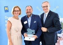 Christian Korbel wurde für das Projekt „Virtuelle Ambulanz im Landesklinikum Mauer“ geehrt.