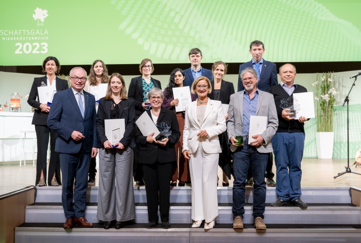 Auch 2023 wurden die Wissenschaftspreise des Landes Niederösterreich verliehen.
