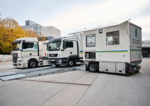 Der neue Prüfzug der Kfz-Prüfstelle des Landes.