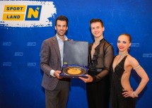 (v.l.n.r.) LH-Stellvertreter Udo Landbauer, Tobias Schmid und Valentina Stanger