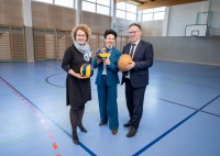 Sanierungs- und Renovierungsarbeiten nach Hochwasserschäden vor dem Abschluss