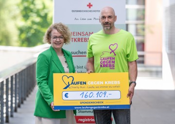 (v.l.n.r.) Bildungs-Landesrätin Christiane Teschl-Hofmeister und Organisator Christian Kohl