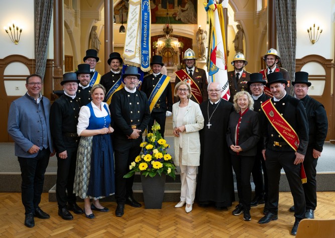 Florianifeier der Rauchfangkehrer bei NÖ Landesausstellung in Mauer
