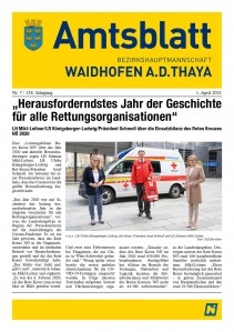 Amtsblatt BH Waidhofen a.d. Thaya