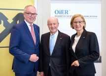 Landeshauptfrau Johanna Mikl-Leitner und LH-Stellvertreter Stephan Pernkopf gratulierten im Namen des Landes Niederösterreich dem Botschafter und Kulturförderer Günther Granser zum 80. Geburtstag.