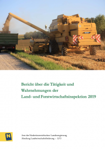 Tätigkeitsbereicht der Land- und Forstwirtschaftsinspektion 2019