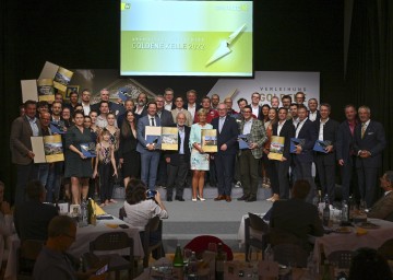 Die Preisträger der „Goldenen Kelle“.