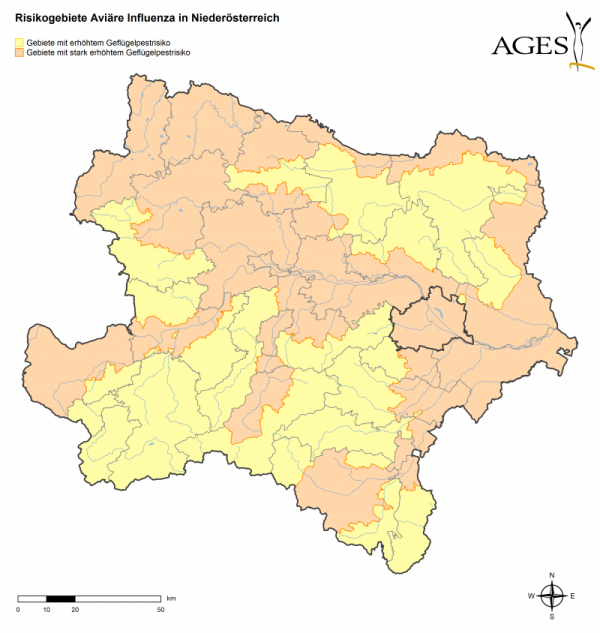 Karte der Risikogebiete