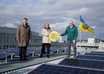 (v.l.) Geschäftsführer Herbert Greisberger (Energie- und Umweltagentur NÖ), Landeshauptfrau Johanna Mikl-Leitner und LH-Stellvertreter Stephan Pernkopf