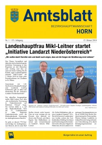 Amtsblatt BH Horn