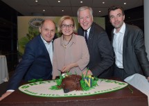 20 Jahre „Natur im Garten“ im NÖ Landhaus in St. Pölten. Nationalratspräsident Wolfgang Sobotka, Landeshauptfrau Johanna Mikl-Leitner, Landesrat Martin Eichtinger und Obmann Christian Rädler (v.l.n.r.).