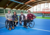 Neues Inklusionsprojekt für Rollstuhl-Tennis präsentiert