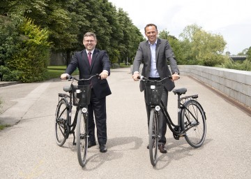 Mobilitätslandesrat Ludwig Schleritzko und Tourismuslandesrat Jochen Danninger 