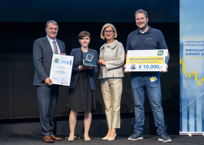 NÖ Innovationspreis 2026 – Karl Ritter von Ghega-Preis geht an die ENSEMO GmbH