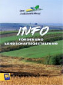 Falter über Förderung Landschaftsgestaltung bzw. Obstbaumprojekte Broschüre
