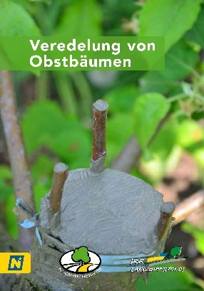 Deckblatt der Broschüre Veredelung von Obstbäumen