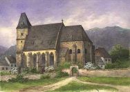 Wallfahrtskirche Maria Laach am Jauerling von Conrad Grefe, um 1890